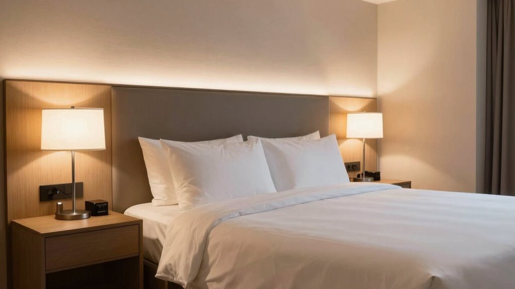 layered balanced cozy lighting