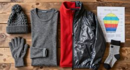 layering strategy for cold