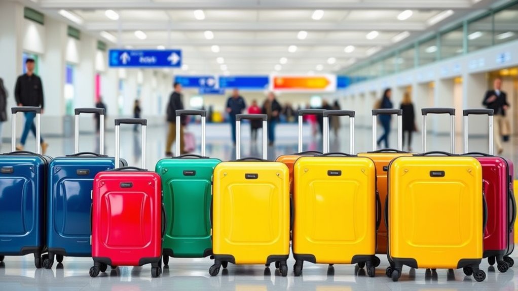 lightweight durable organized luggage