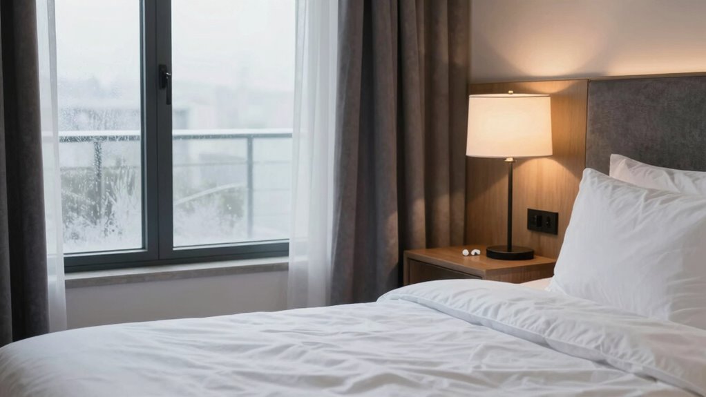 maintain quiet hotel environment