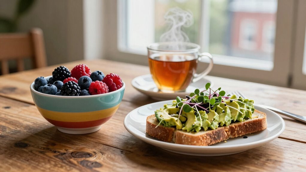 maintain regular balanced meals