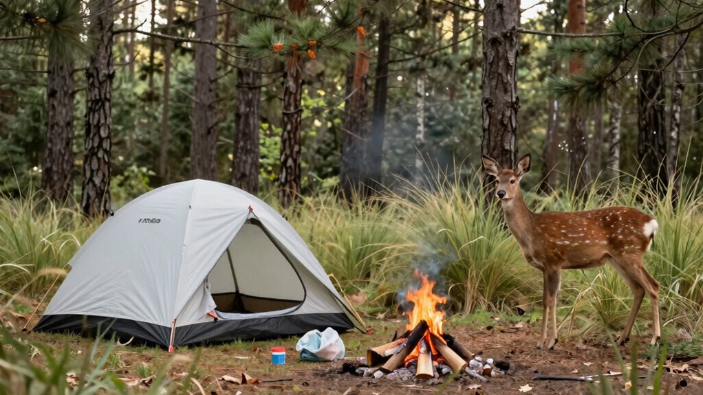maintain respectful wildlife distance