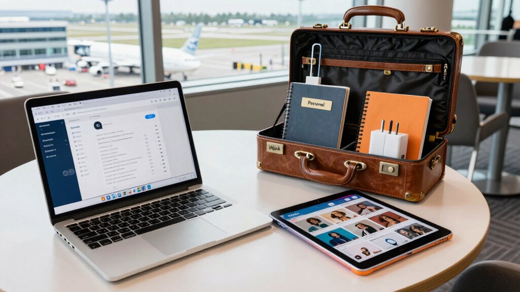 manage accounts and notifications