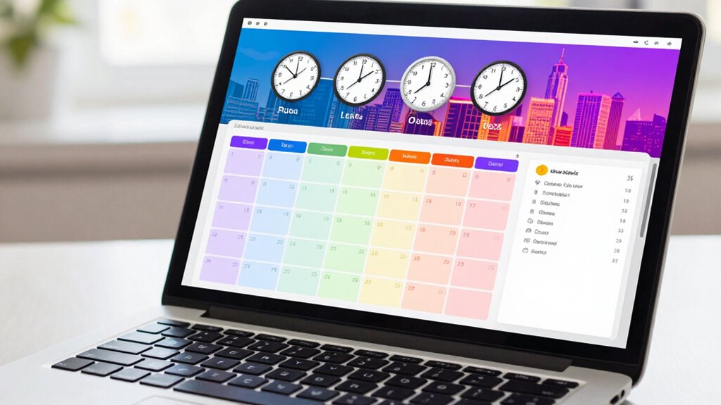 manage time zone notifications