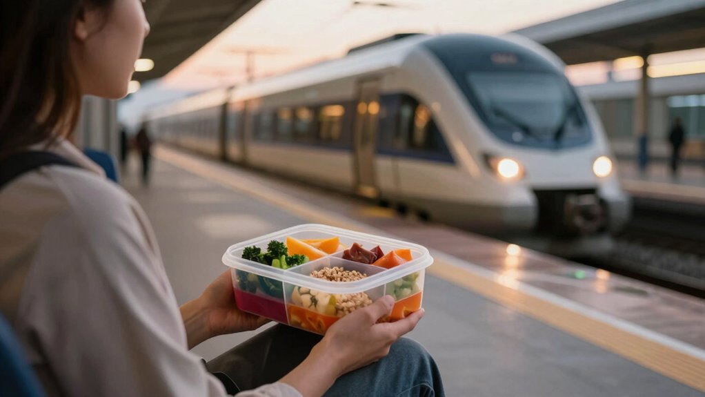 meal timing for travel energy