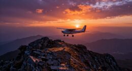 nighttime flight dangers