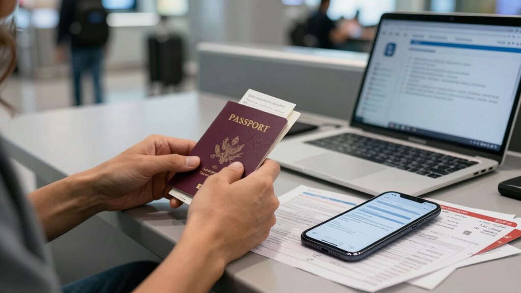 notify airline and partners