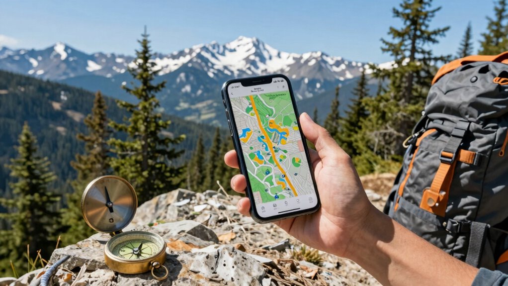 offline maps ensure reliable navigation