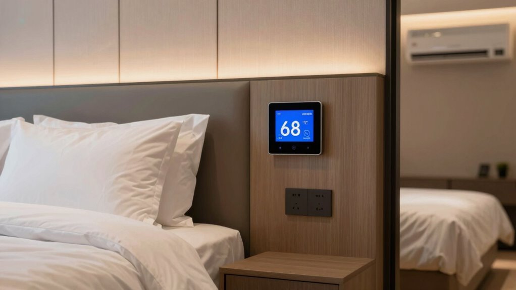 optimize hotel room climate