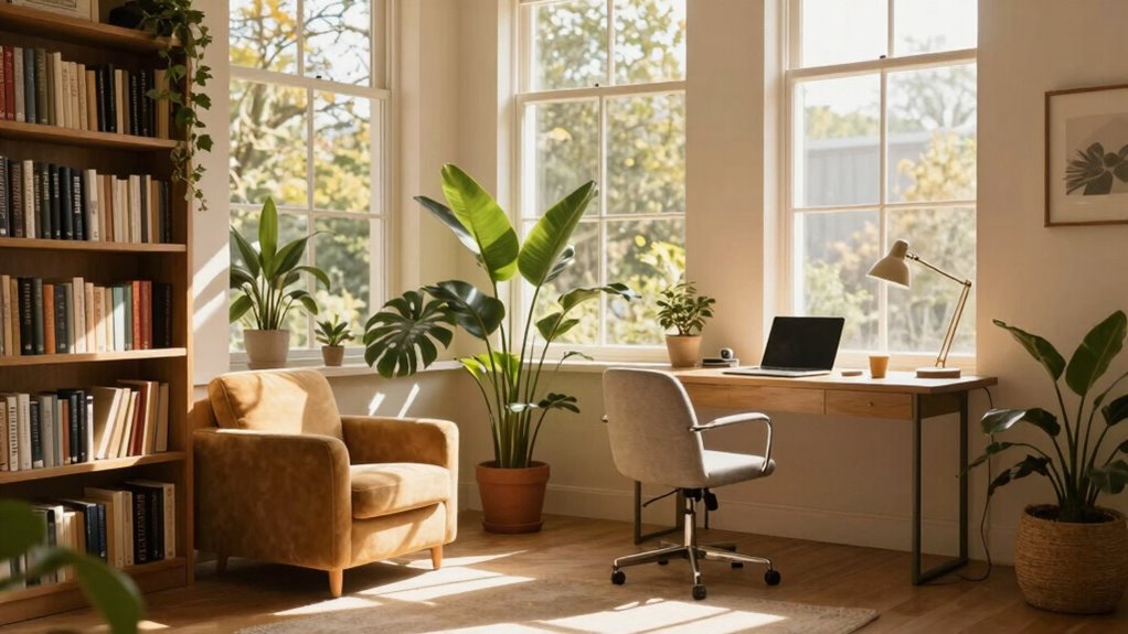 optimize natural light and space