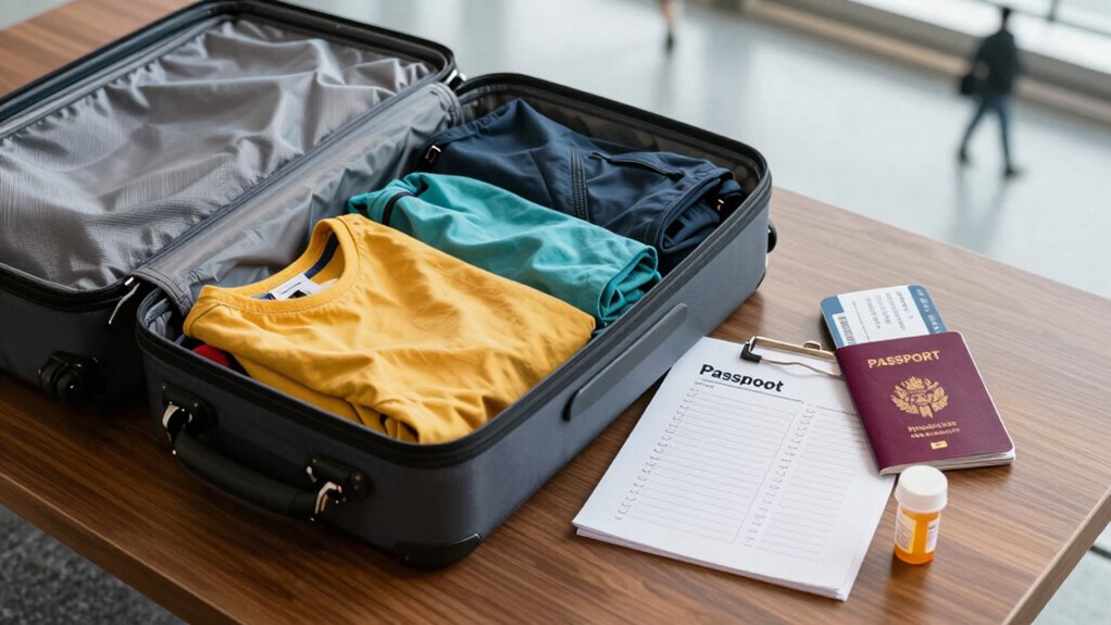 organize check pack remind