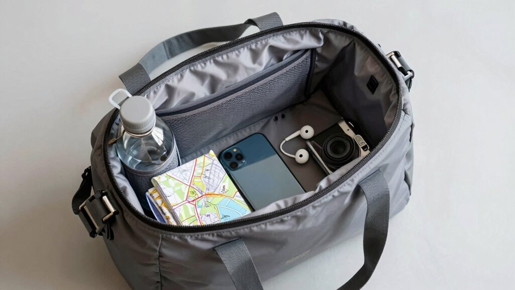 organize essentials for quick access