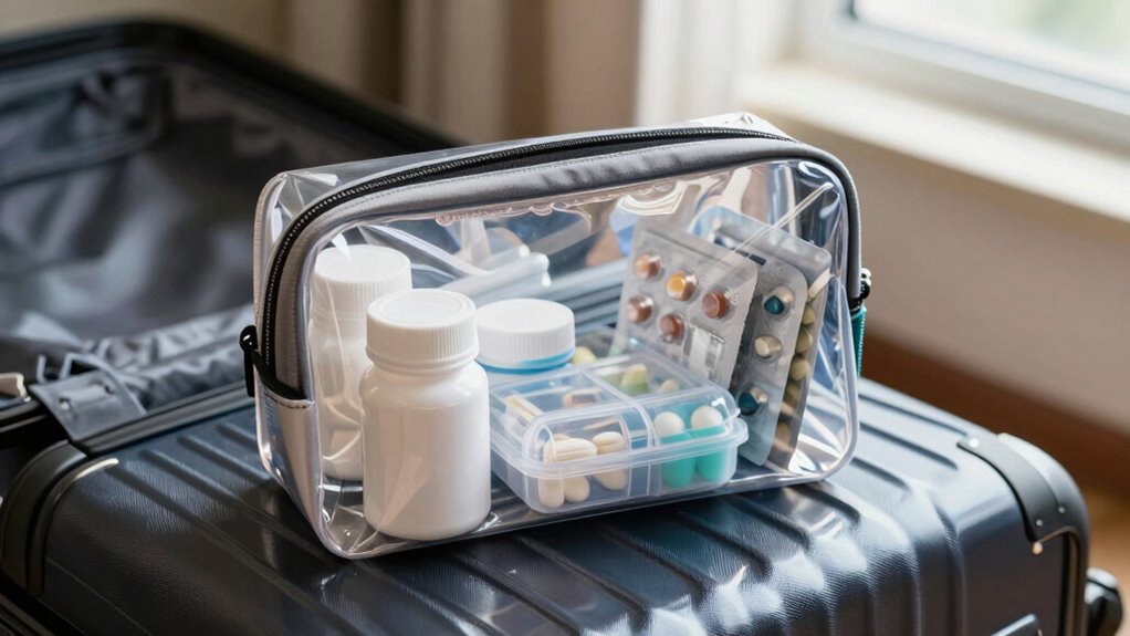 organize medications for security