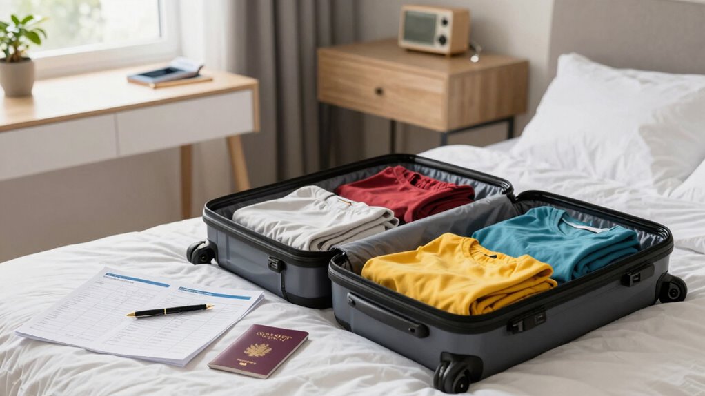 organize travel essentials efficiently