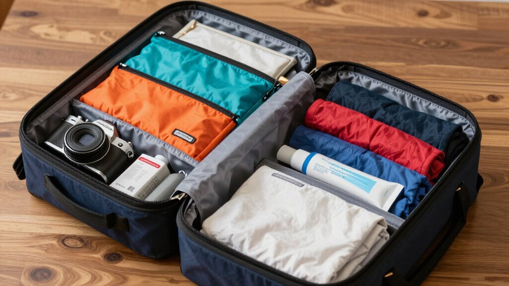 organize with packing cubes