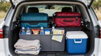 organized packing for roadtrip