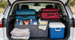 organized packing for roadtrip