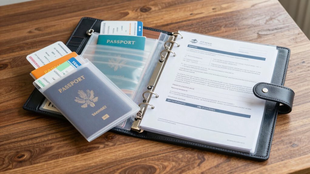 organized travel document management
