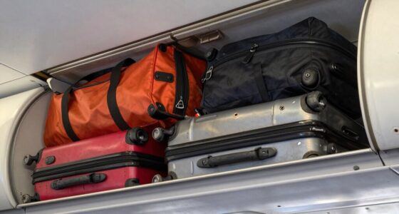 overhead bin space disappears