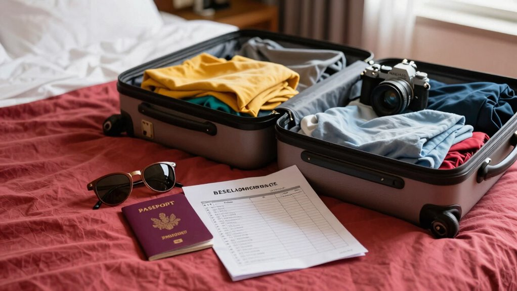 pack essential travel items