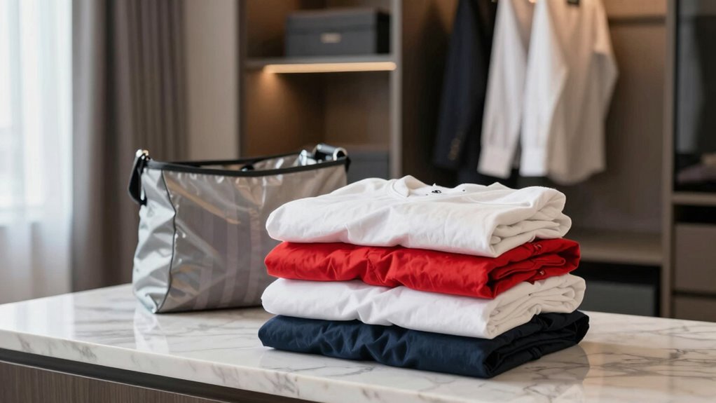 pack light with hotel laundry