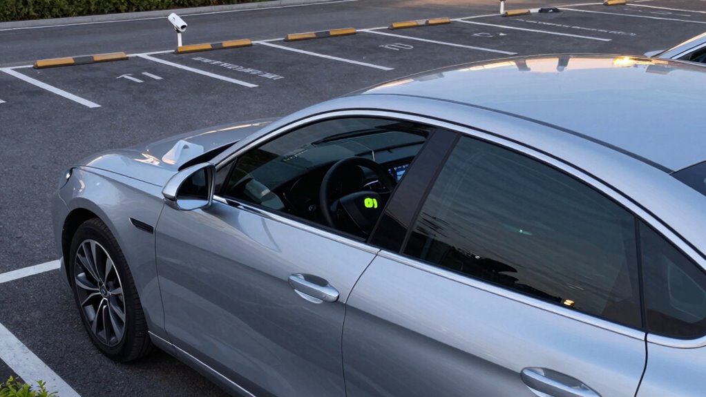 park securely check surroundings