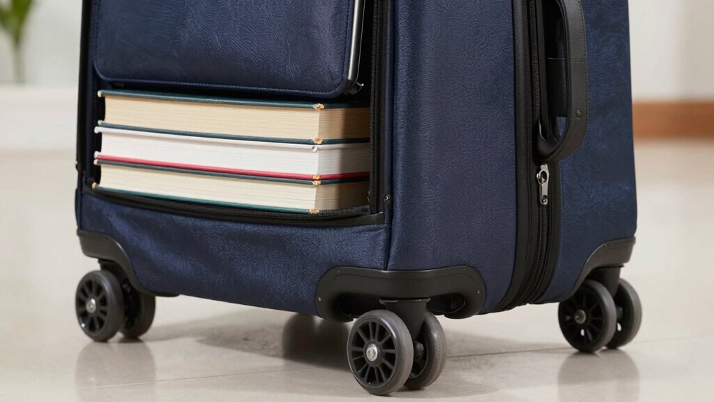 place heavy items low