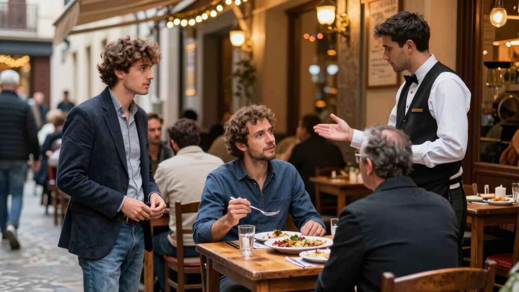 polite questions about dining