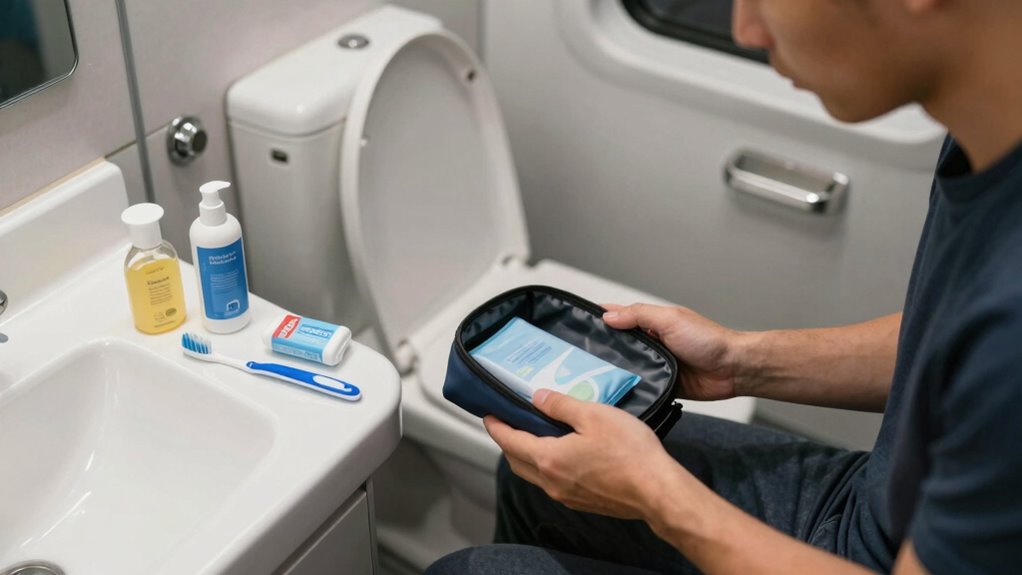 portable bathroom kit essentials