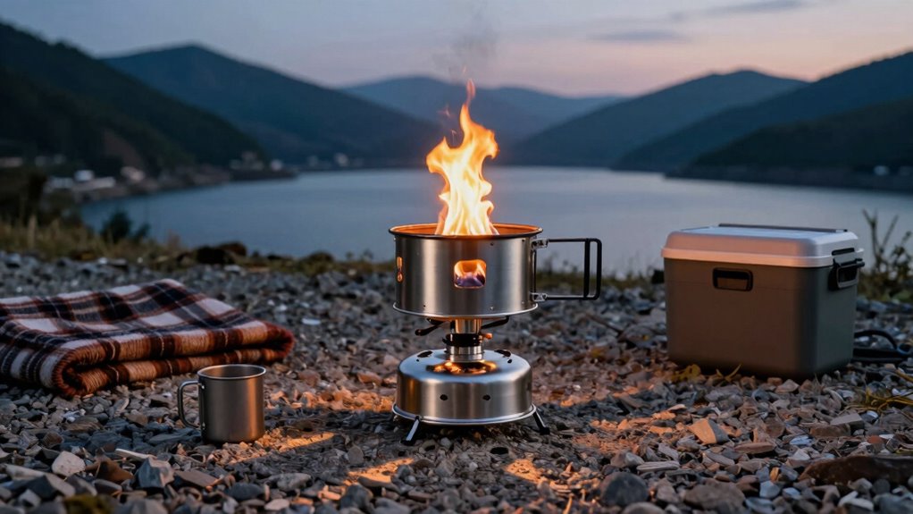 portable camping fire safety