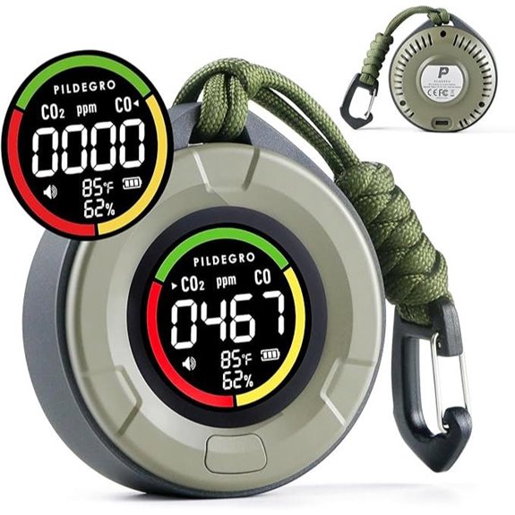 portable gas detection device