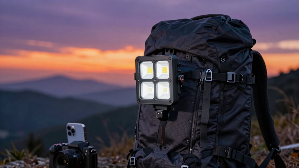 portable lightweight adjustable lighting