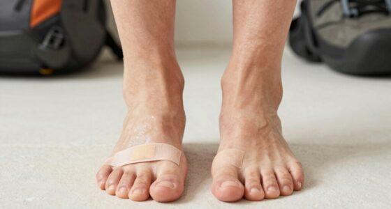 prevent blisters during walks