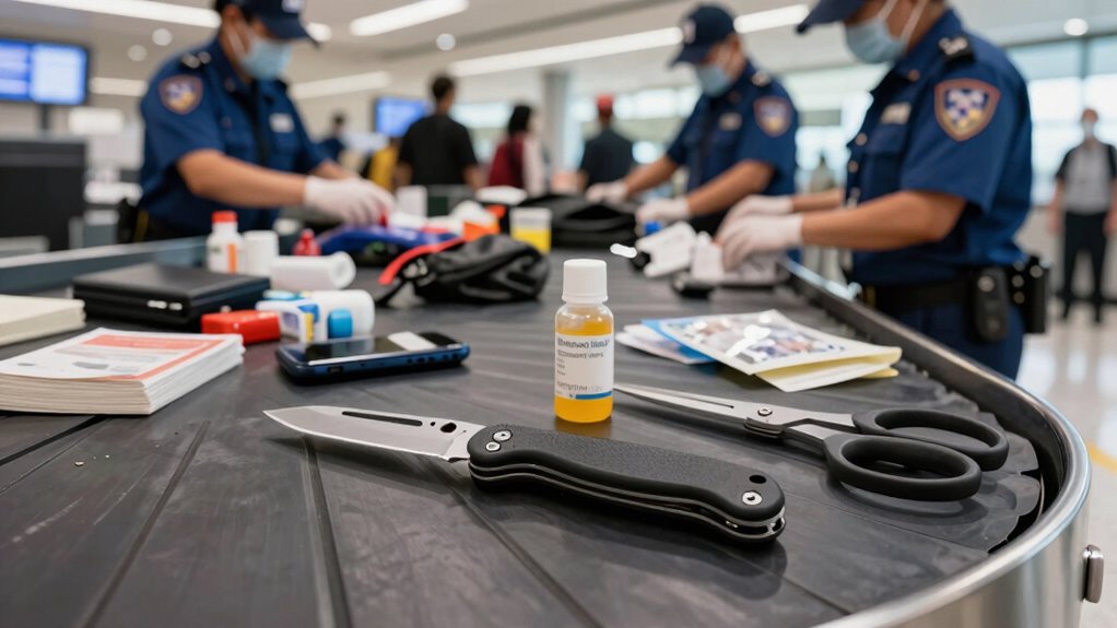 prohibited items for travel