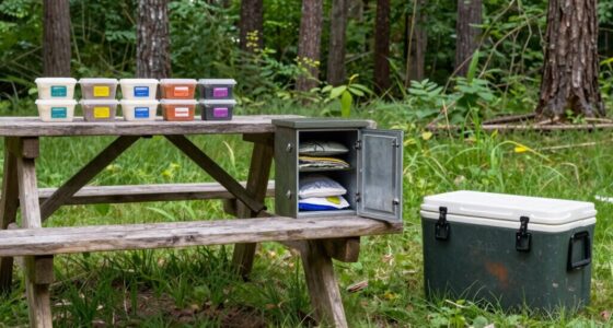 proper camp food storage