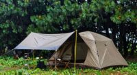 rainproof camping setup techniques