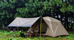 rainproof camping setup techniques
