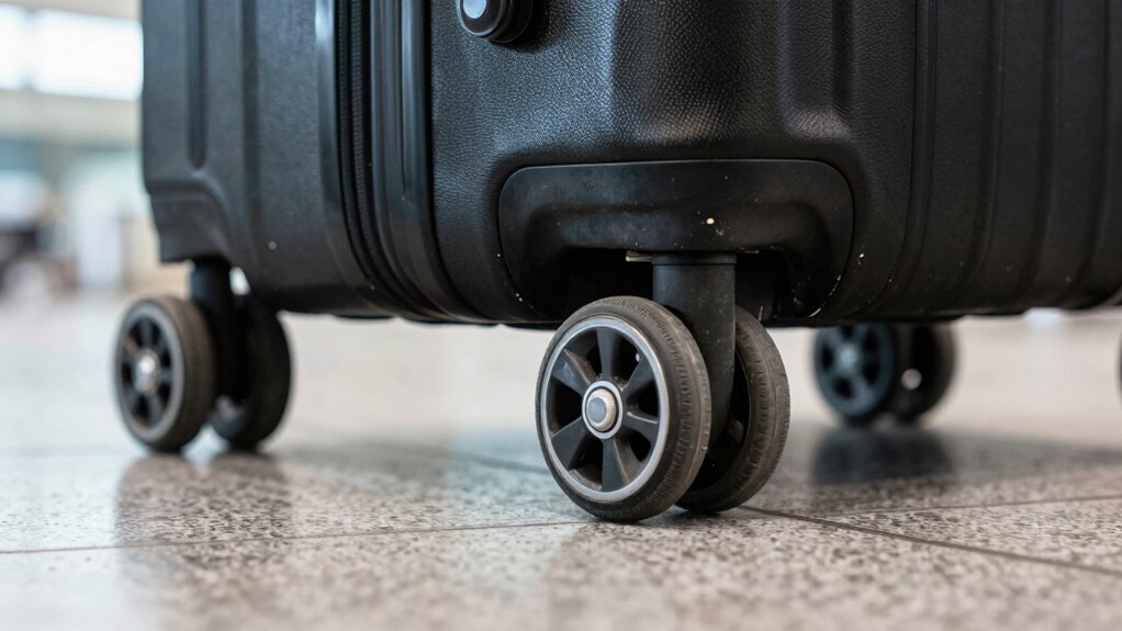 regularly inspect and clean wheels