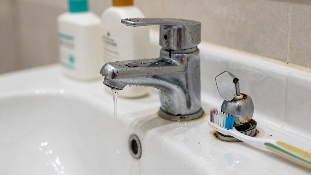 replace leaking toiletry containers