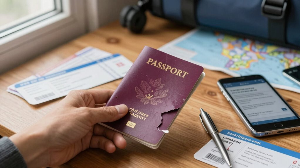 report passport theft immediately