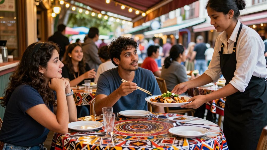 respect local dining customs