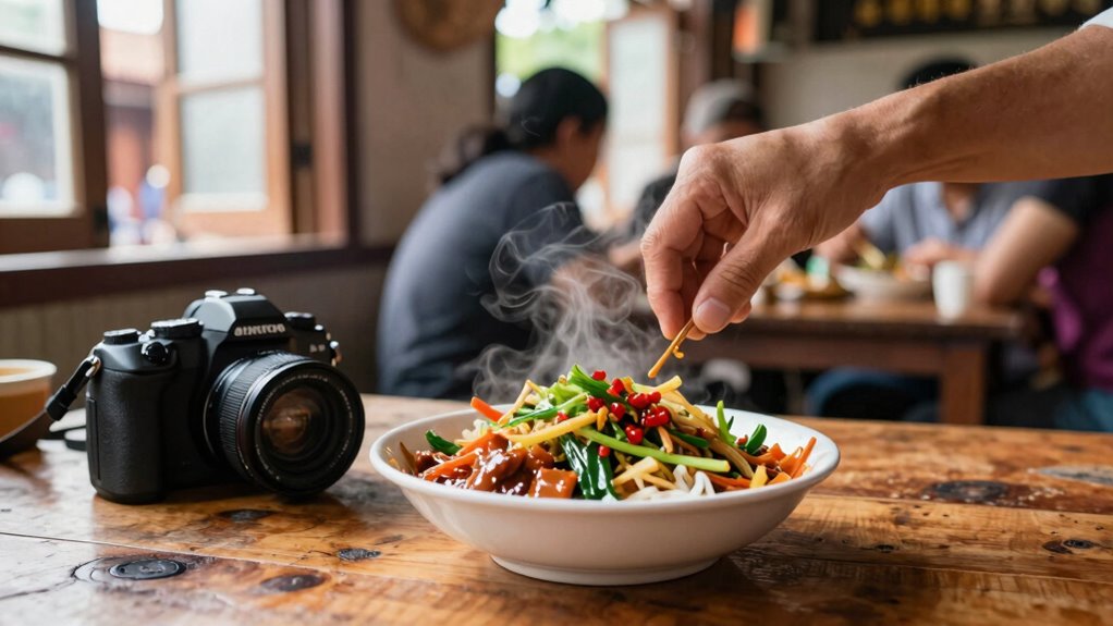 respectful food photography tips