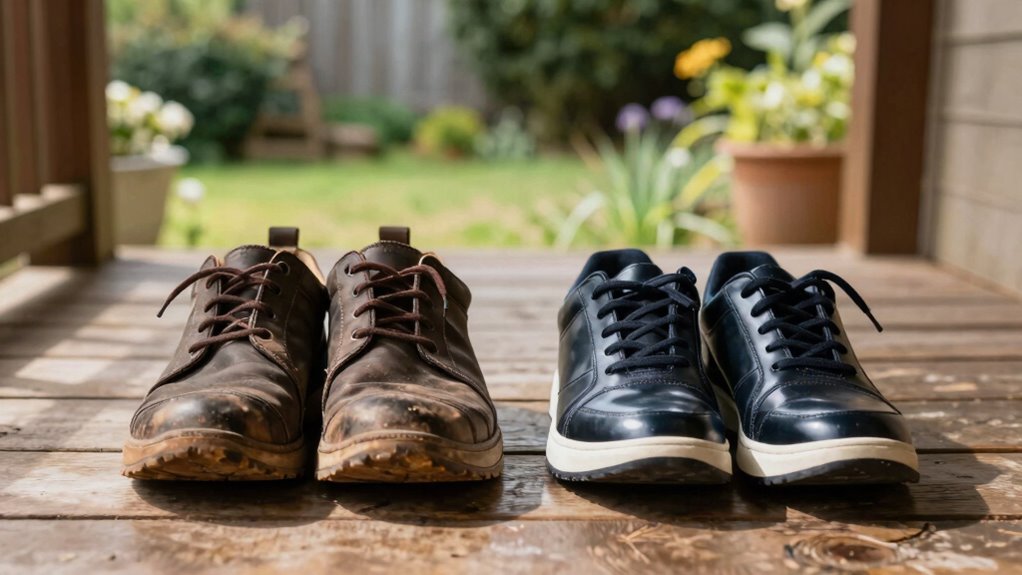 rest shoes properly regularly