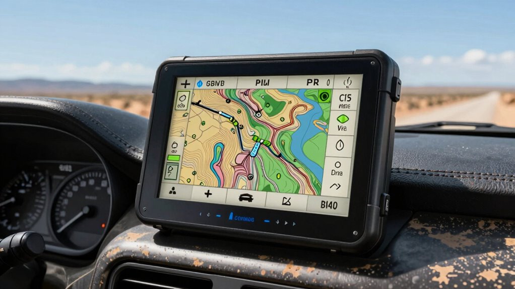 rugged navigation with features