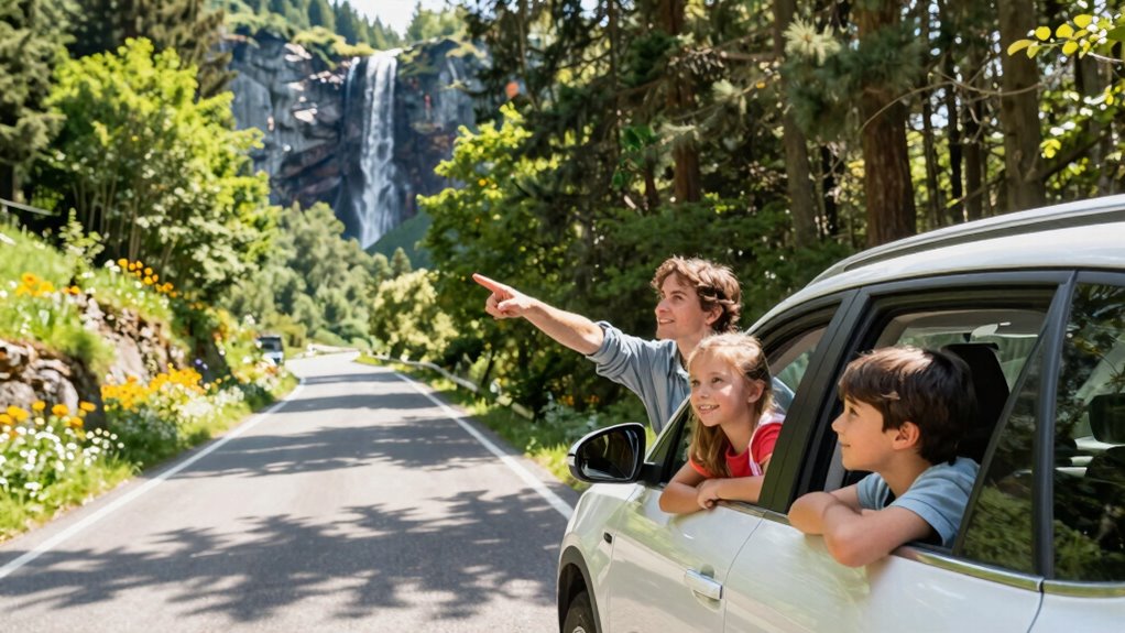 scenic stops energize kids