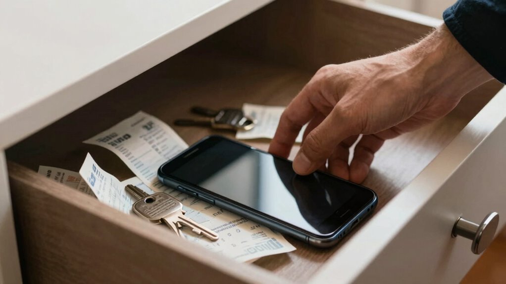 secure accounts after theft