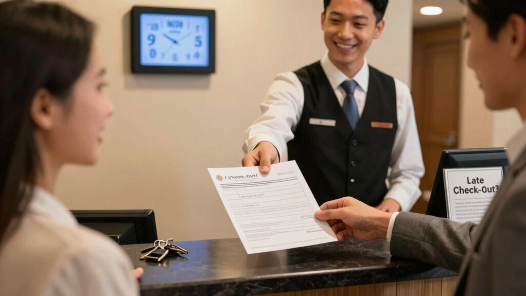 secure confirmed check out times