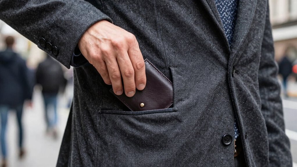 secure discreet wallet placement
