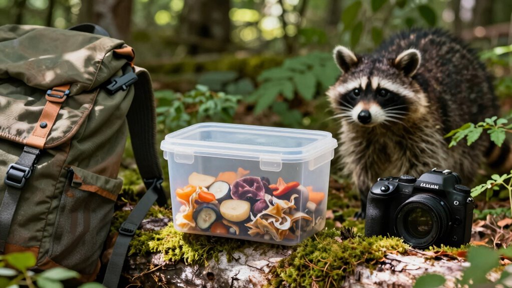secure food prevent wildlife