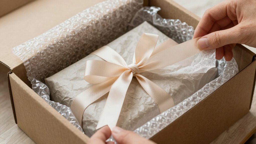 secure fragile gift transportation